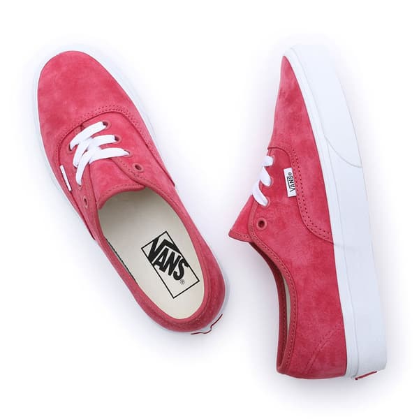 Vans Authentic Skor Röd EU 36 Kvinna