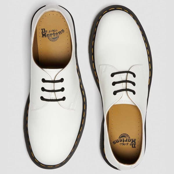 Dr Martens 1461 3-eye Smooth Kengät Valkoinen EU 37 Mies