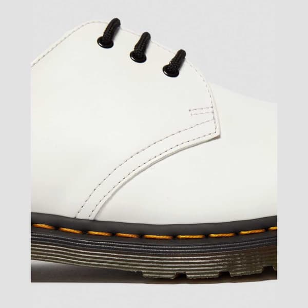 Dr Martens 1461 3-eye Smooth Kengät Valkoinen EU 37 Mies
