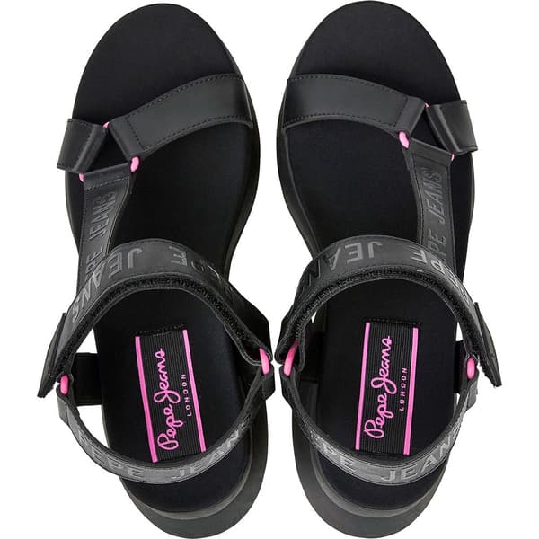 Pepe Jeans Kilsandaler Venus Ace Svart EU 39 Kvinna