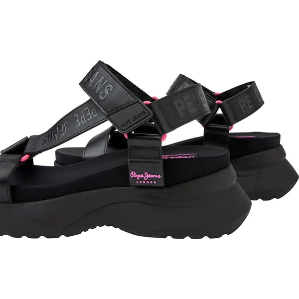 Pepe Jeans Kilsandaler Venus Ace Svart EU 39 Kvinna