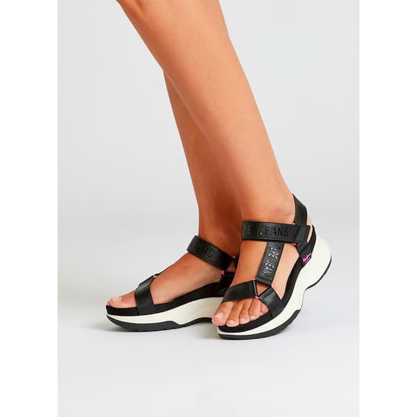 Pepe Jeans Kilsandaler Venus Ace Svart EU 39 Kvinna
