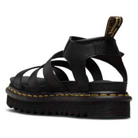 Dr Martens Blaire Hydro Leather Sandaler Sort EU 40 Kvinde