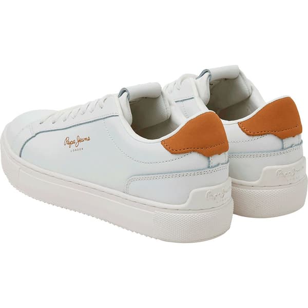 Pepe Jeans Matalat Kouluttimet Adams Basic Valkoinen EU 41 Nainen