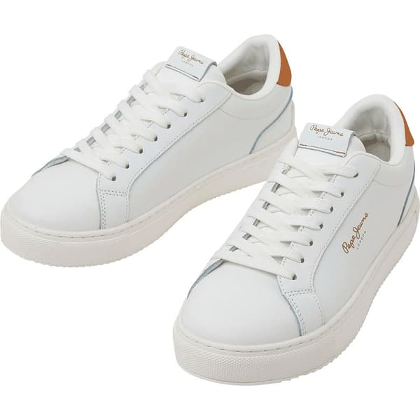 Pepe Jeans Matalat Kouluttimet Adams Basic Valkoinen EU 41 Nainen