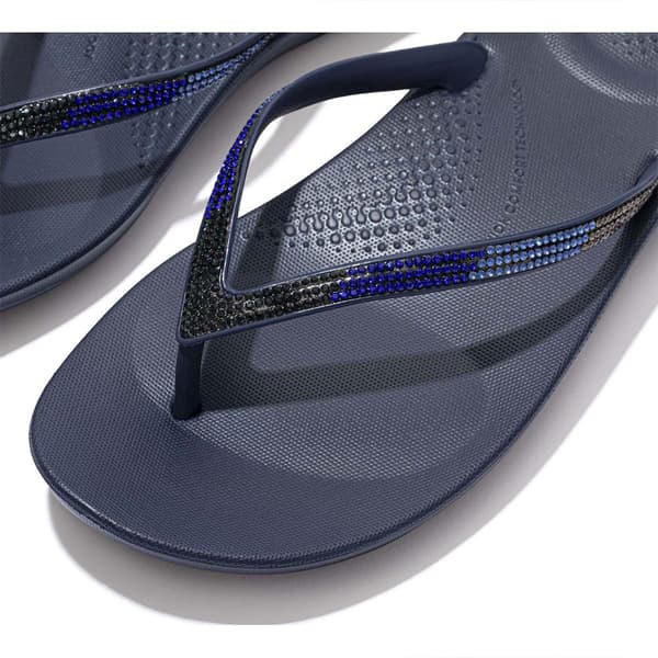 Fitflop Flip Flops Classic Iqushion Blå EU 36 Kvinna
