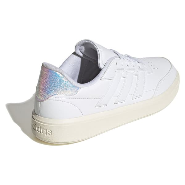 Adidas Valmentajat Courtblock Valkoinen EU 38 2/3 Nainen
