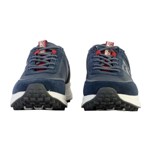Running Sneakers - Napapijri - Skiffer - Herr - Marinblå/Grå - Mocka och andas nylon