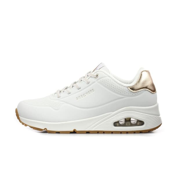 Skechers Valmentajat Uno Shimmer Away Valkoinen EU 40 Nainen