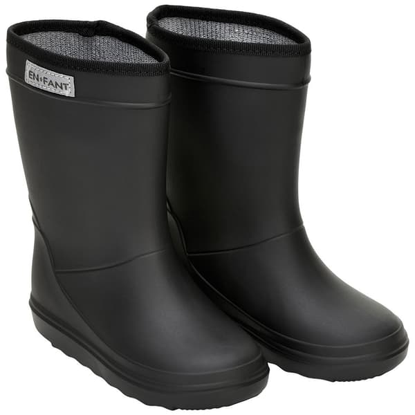 Enfant Gummistövlar Rain Boots Solid Svart EU 28