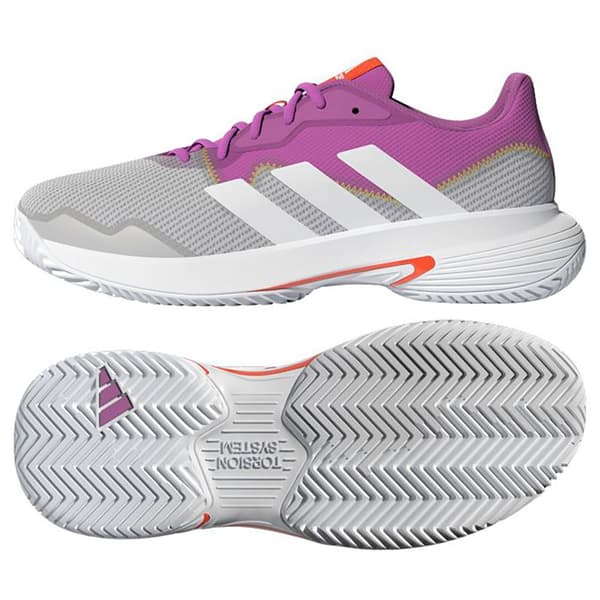 Adidas Skor Courtjam Control Grå EU 40 Kvinna