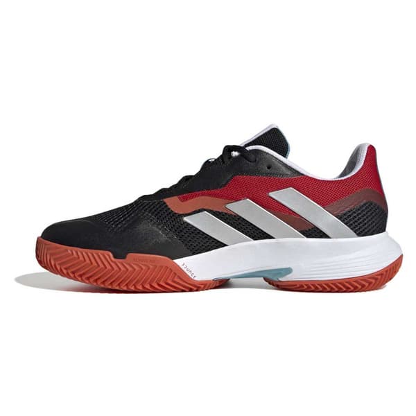 Adidas Alle Court Sko Courtjam Control Clay Sort EU 45 1/3 Mand