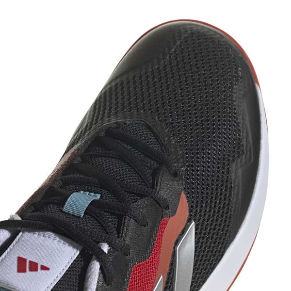 Adidas Alle Court Sko Courtjam Control Clay Sort EU 45 1/3 Mand