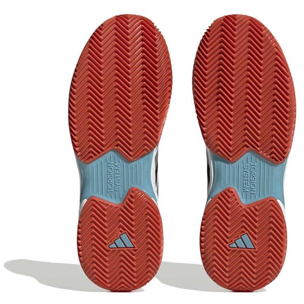 Adidas Alle Court Sko Courtjam Control Clay Sort EU 45 1/3 Mand