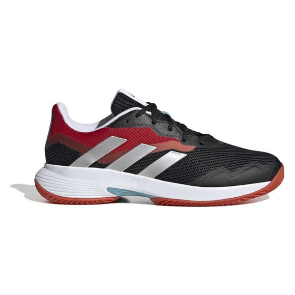Adidas Alle Court Sko Courtjam Control Clay Sort EU 45 1/3 Mand