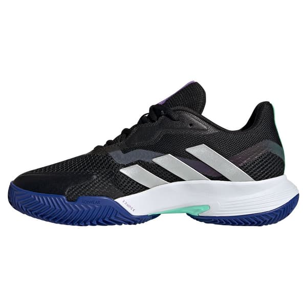 Adidas Alle Court Sko Courtjam Control Clay Sort EU 42 Kvinde