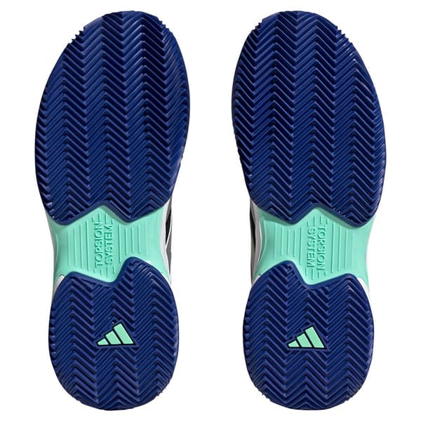 Adidas Alle Court Sko Courtjam Control Clay Sort EU 42 Kvinde