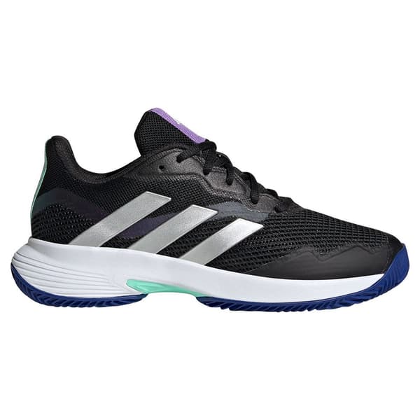 Adidas Alle Court Sko Courtjam Control Clay Sort EU 42 Kvinde