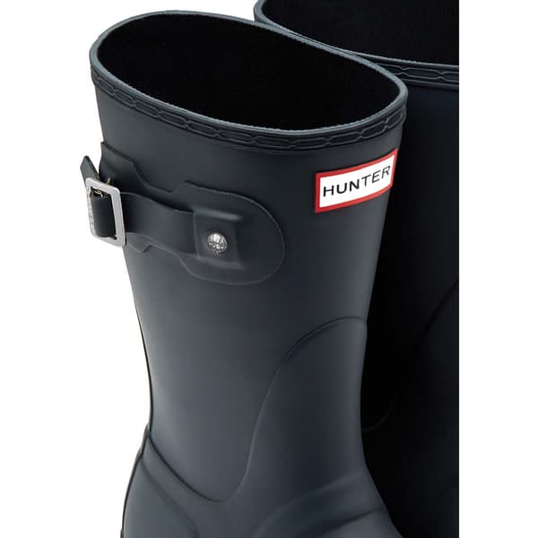 Hunter Støvler Original Short Rain Blå EU 38 Kvinde