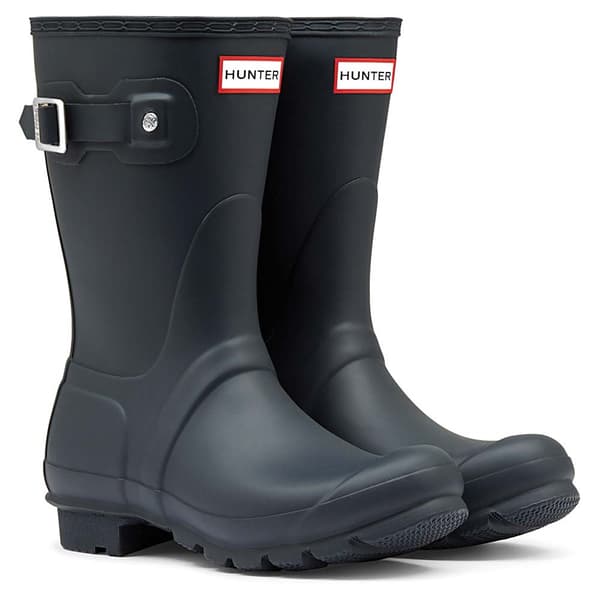 Hunter Saappaat Original Short Rain Sininen EU 38 Nainen