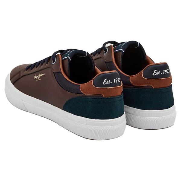 Pepe Jeans Utbildare Kenton Court Brun EU 41 Man