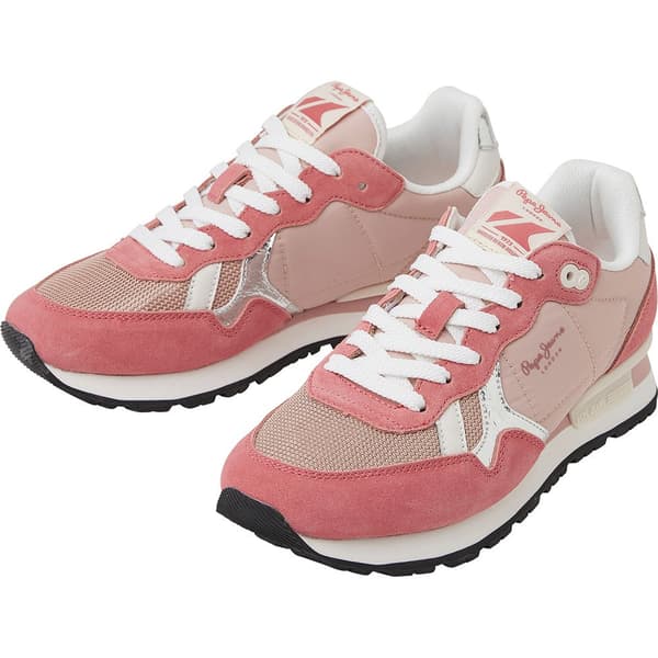 Pepe Jeans Valmentajat Brit Heritage Pinkki EU 36 Nainen