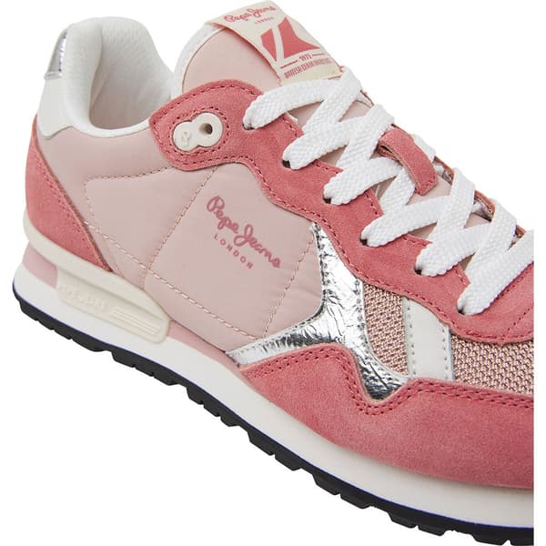 Pepe Jeans Valmentajat Brit Heritage Pinkki EU 36 Nainen