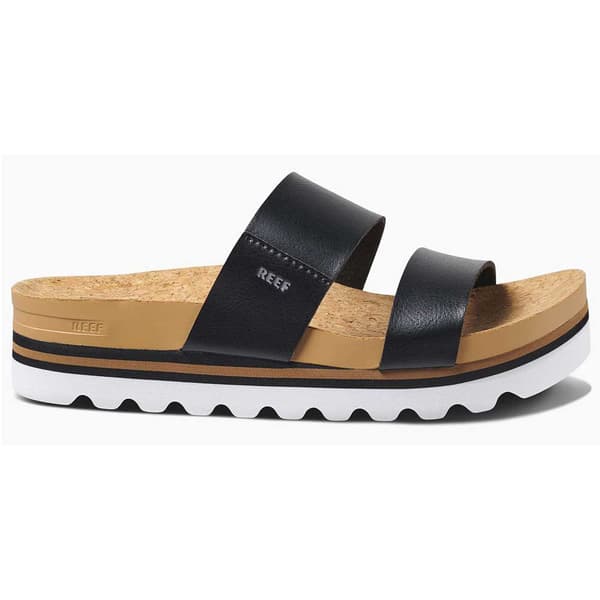 Reef Flip Flops Cushion Bounce Vista Hi Brun,Svart EU 38 1/2 Kvinna