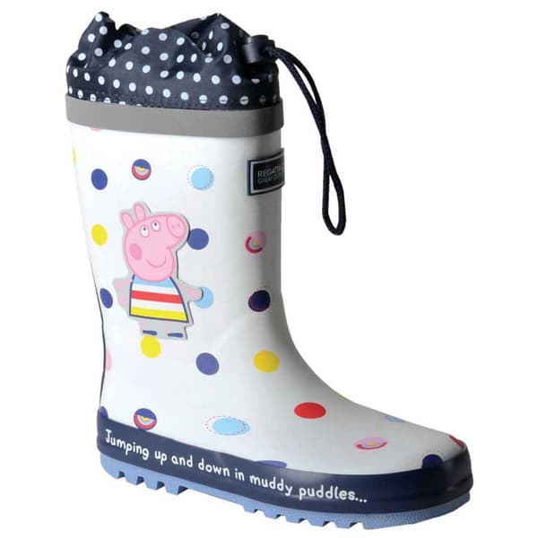 Regatta Støvler Peppa Splash Welly Hvid EU 33