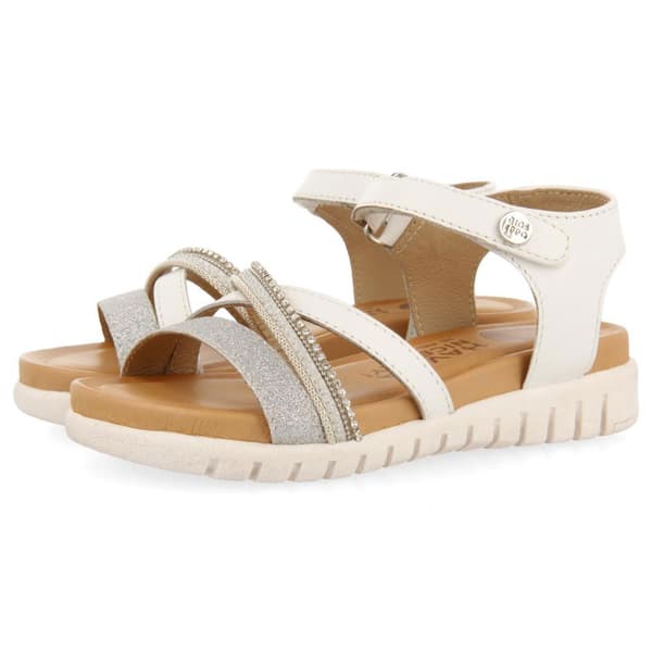 Gioseppo Sandaler Maroa Vit,Silver EU 26