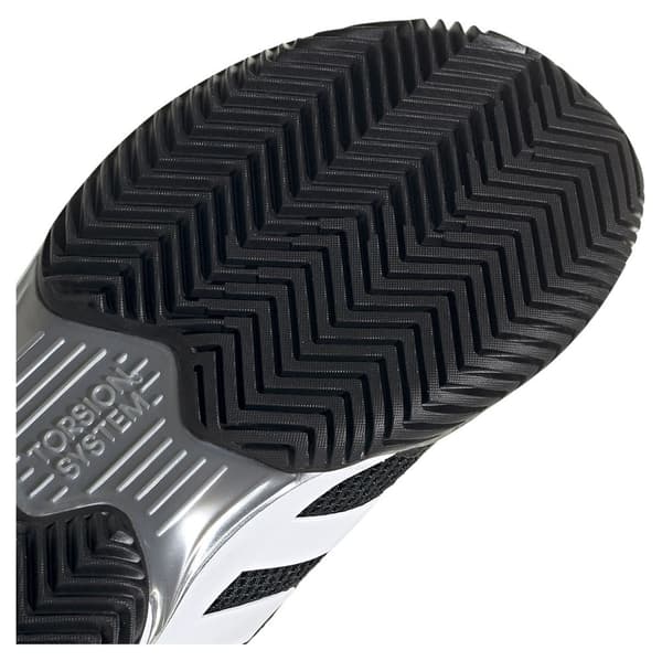 Adidas Alle Court Sko Courtjam Control Sort EU 42 Kvinde