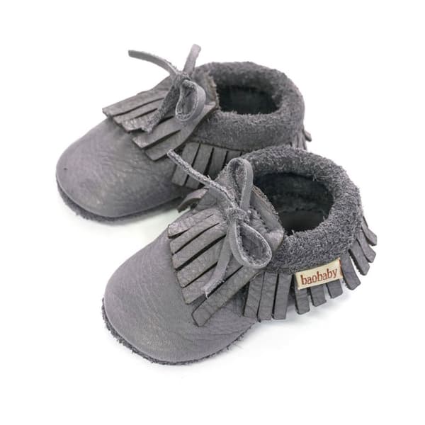 Baobaby Skor Moccasins Grå EU 18