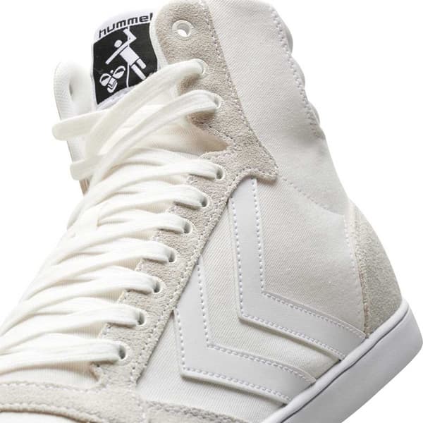 Hummel Höga Tränare Slimmer Stadil Tonal Vit EU 38 Man