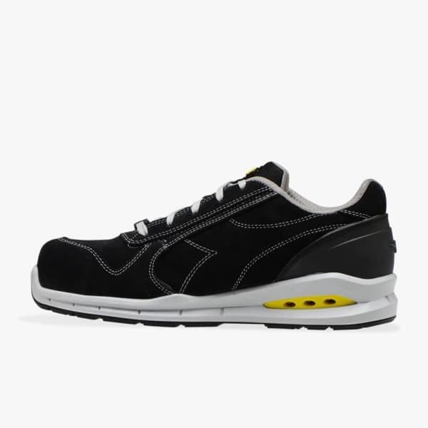 RUN NET AIRBOX LOW S3 SRC SKYDDSKO SVART/SVART - Diadora