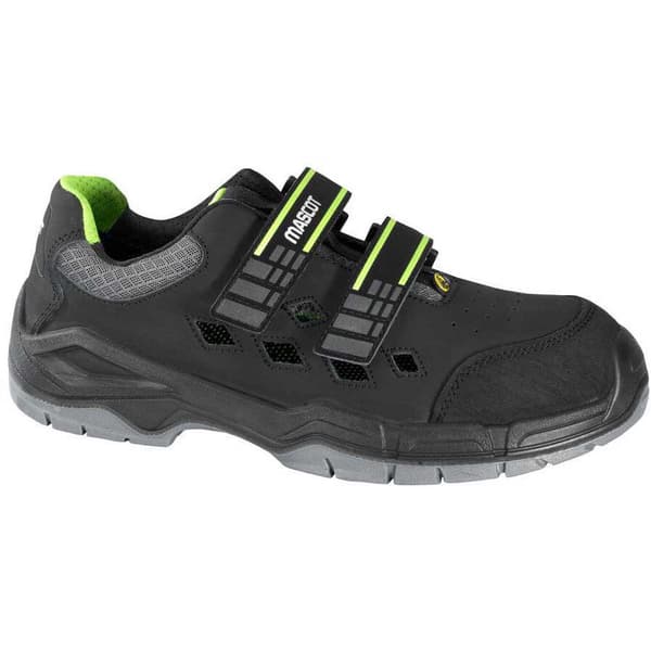 Mascot Brede Sikkerhedssandaler Footwear Fit F0107 Grå EU 40