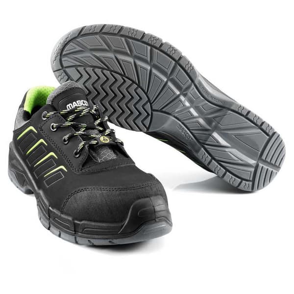 Mascot Brede Sikkerhedssko Footwear Fit F0110 Sort EU 48