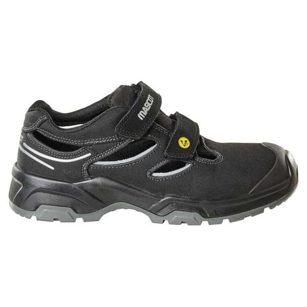 Mascot Brede Sikkerhedssandaler Footwear Flex F0100 Grå EU 46