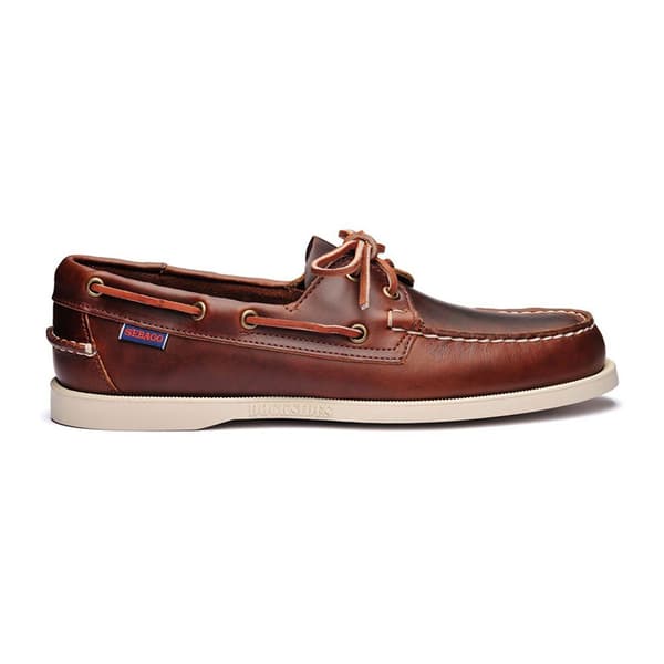 Sebago Bådsko Docksides Portland Leather Brun EU 45 Mand