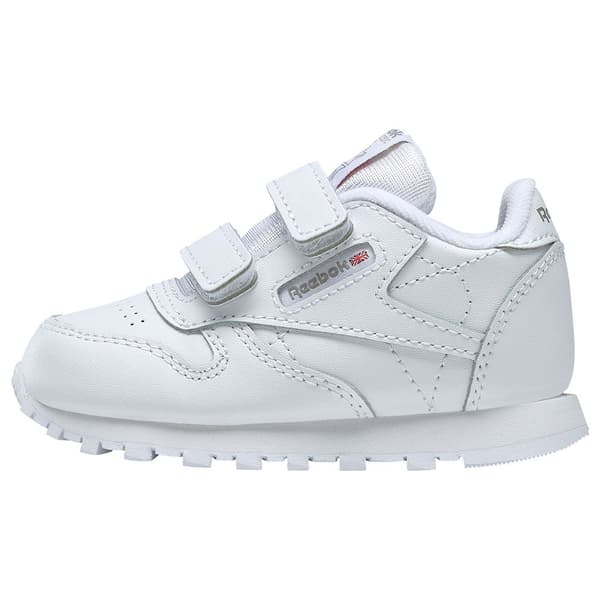 Reebok Classics Kardborreband För Spädbarn Leather 2v Vit EU 25 1/2