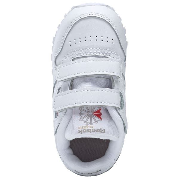 Reebok Classics Kardborreband För Spädbarn Leather 2v Vit EU 25 1/2