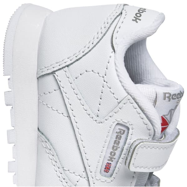 Reebok Classics Kardborreband För Spädbarn Leather 2v Vit EU 25 1/2