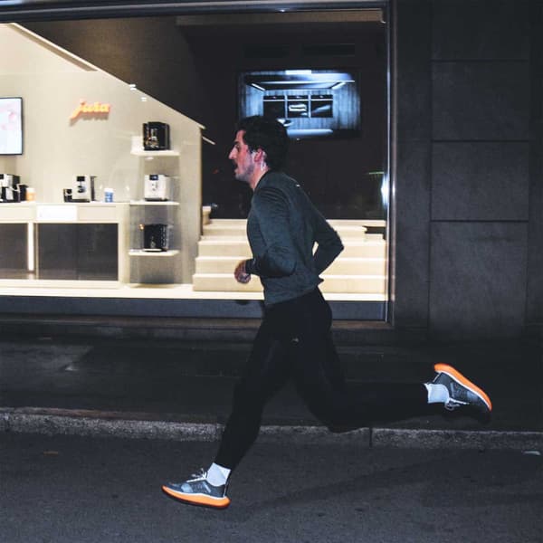 4t2 Løbe Skoe Weekdays Orange,Sort EU 43 1/2 Mand