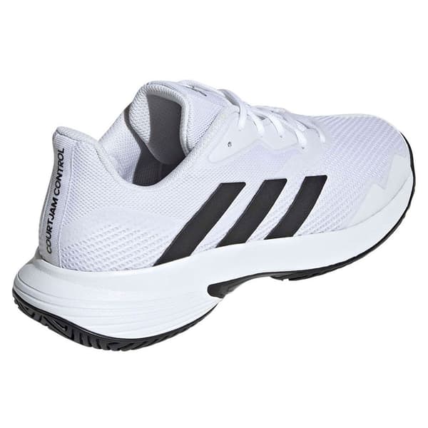 Adidas Sko Courtjam Control Hvid EU 44 2/3 Mand