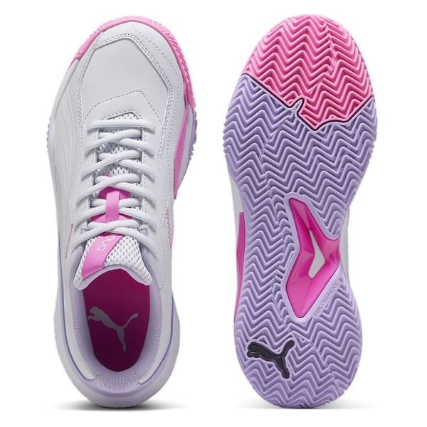Puma Fodboldstøvler Nova Smash Hvid,Lilla EU 41 Kvinde