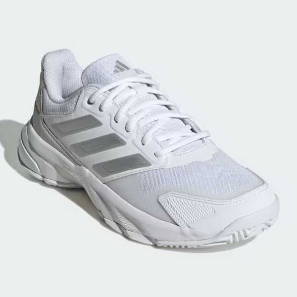 Adidas Hard Court Skor Courtjam Control Vit EU 41 1/3 Kvinna