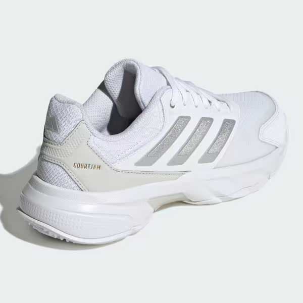Adidas Hard Court Skor Courtjam Control Vit EU 41 1/3 Kvinna