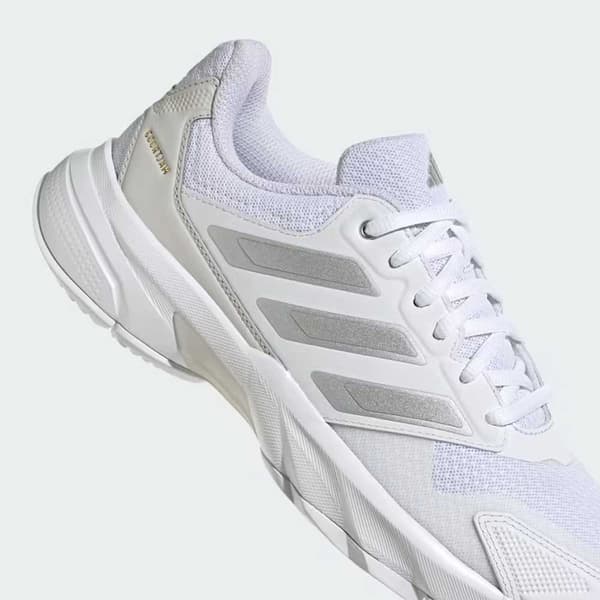 Adidas Hard Court Skor Courtjam Control Vit EU 41 1/3 Kvinna