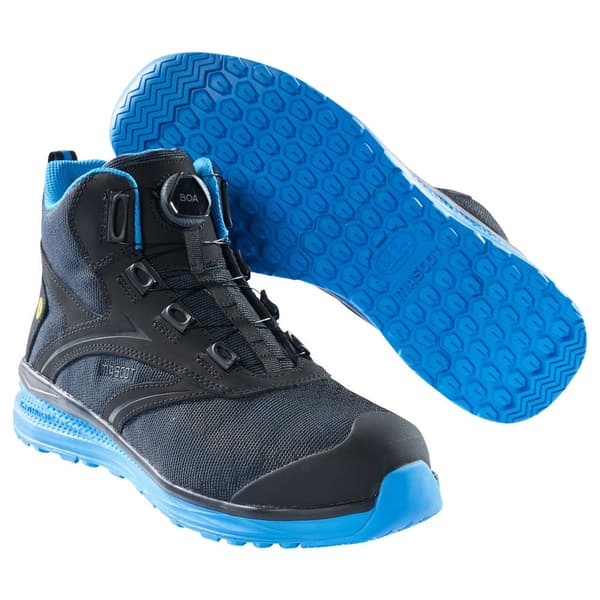 Mascot Sikkerhedsstøvler Footwear Carbon F0253 Blå EU 40