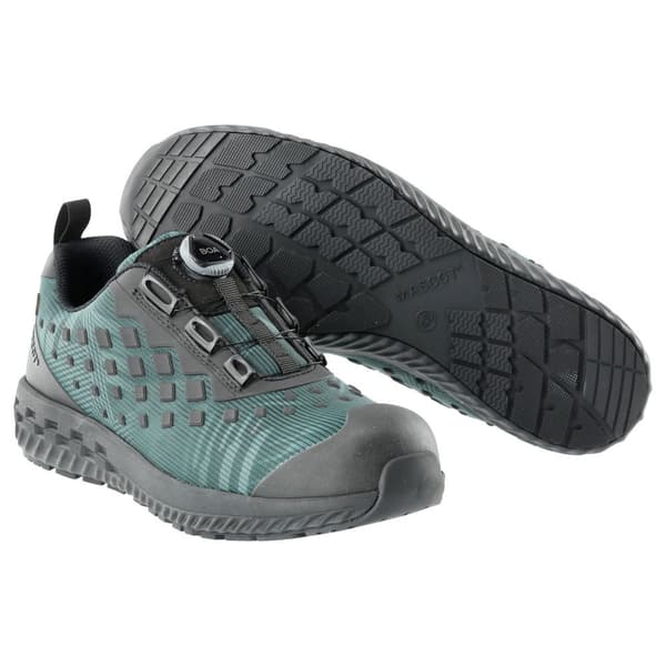 Mascot Sikkerhedssko Footwear Customized F0650 Grøn,Grå EU 45
