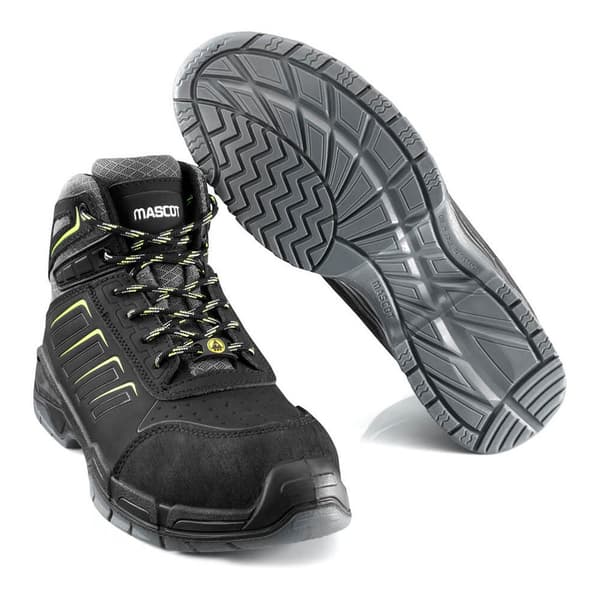 Mascot Sikkerhedsstøvler Footwear Fit F0109 Sort EU 35